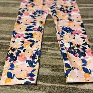 Flowered leggings